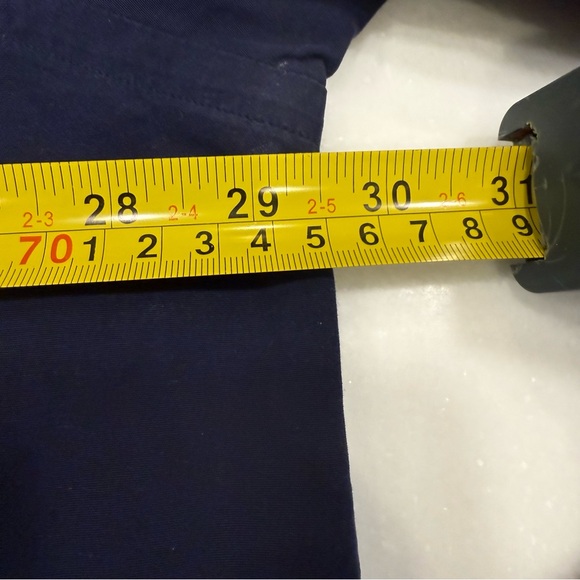 Ralph Lauren Navy Blue Men’s Button Down Short Pony Logo Shirt  Sz 2XB EUC - Picture 2 of 8